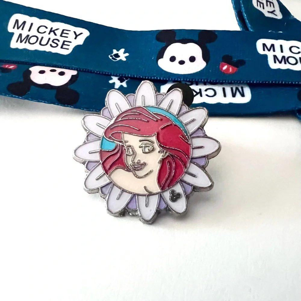 DISNEY Ariel and Sebastian Hidden Mickey Collection Trading Pin Set